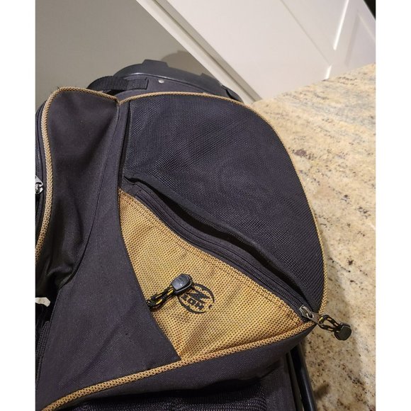 Hot Z Smirnoff Triple Black 5 way Standing Golf Club Bag. Straps & Cover - Picture 10 of 12